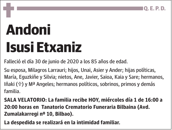 Andoni Isusi Etxaniz