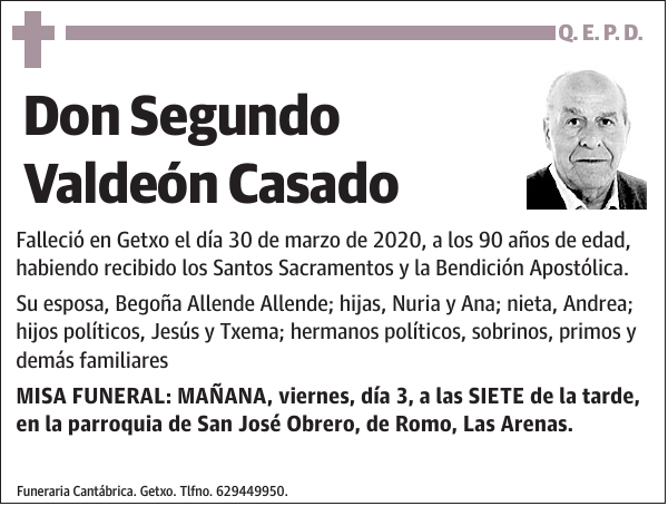 Segundo Valdeón Casado