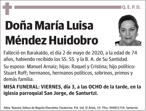 María Luisa Méndez Huidobro