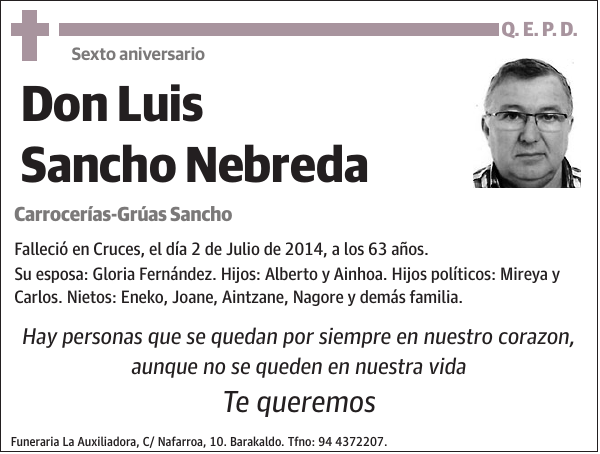 Luis Sancho Nebreda