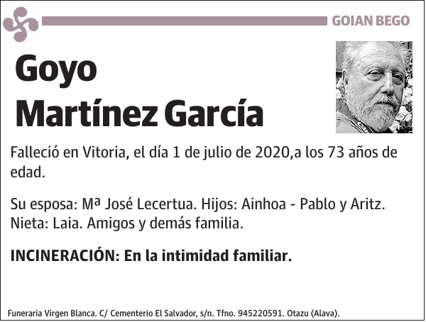 Goyo Martínez García