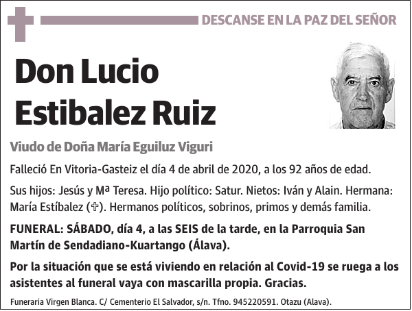 Lucio Estibalez Ruiz