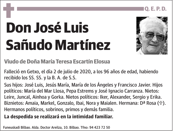 José Luis Sañudo Martínez