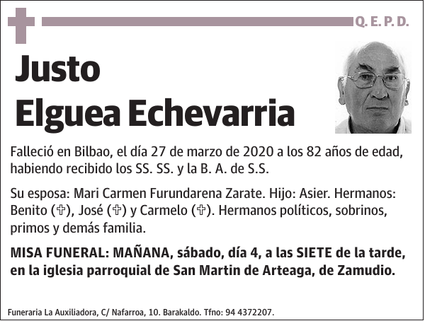 Justo Elguea Echevarria