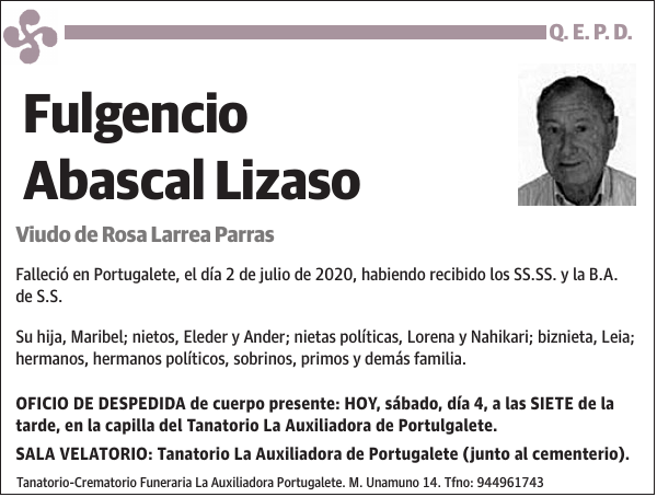 Fulgencio Abascal Lizaso