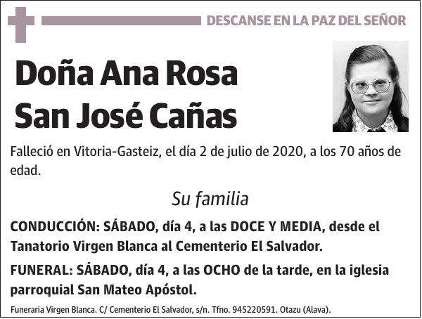 Ana Rosa San José Cañas