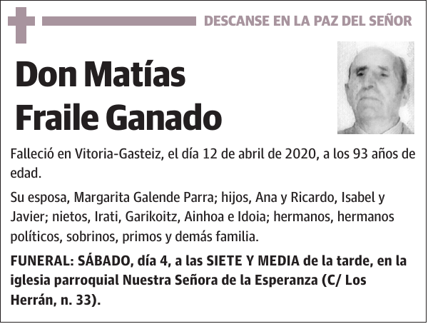 Matías Fraile Ganado