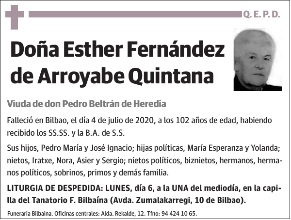 Esther Fernández de Arroyabe Quintana