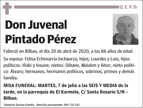 Juvenal Pintado Pérez