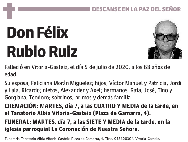 Félix Rubio Ruiz