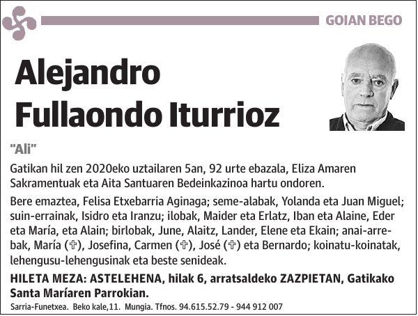 Alejandro Fullaondo Iturrioz Ali