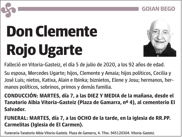 Clemente Rojo Ugarte