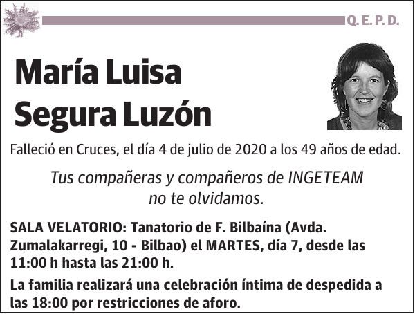 María Luisa Segura Luzón