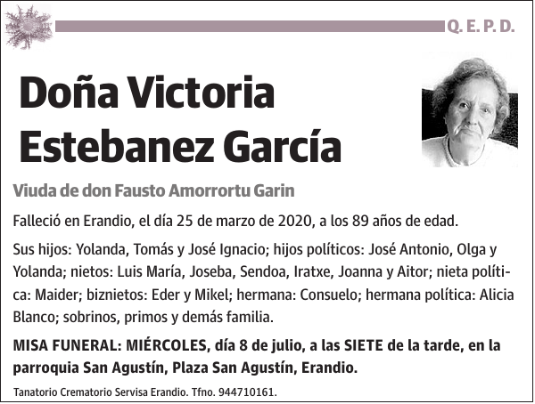 Victoria Estebanez García