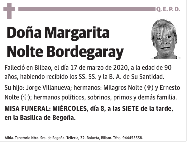 Margarita Nolte Bordegaray