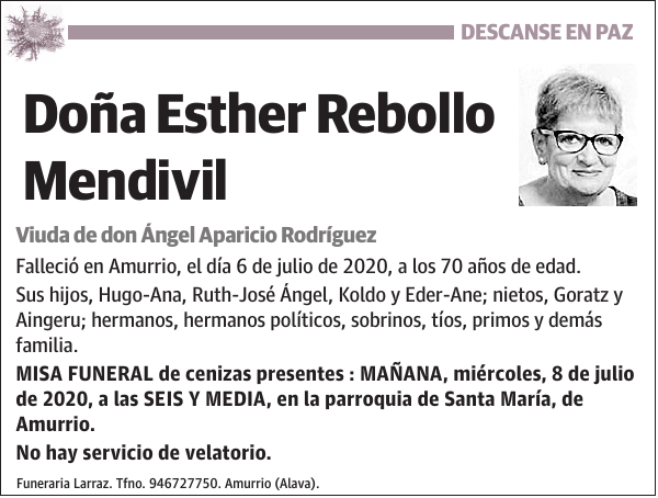 Esther Rebollo Mendivil