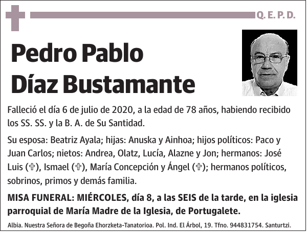 Pedro Pablo Díaz Bustamante