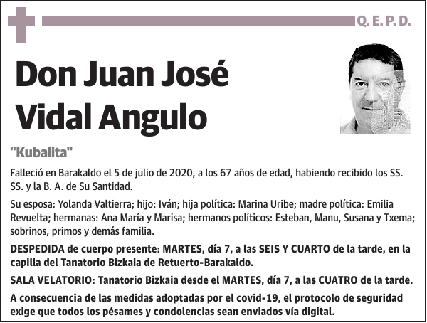 Juan José Vidal Angulo