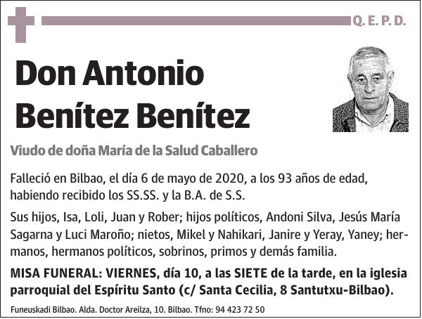 Antonio Benítez Benítez