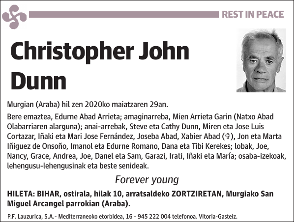 Christopher John Dunn