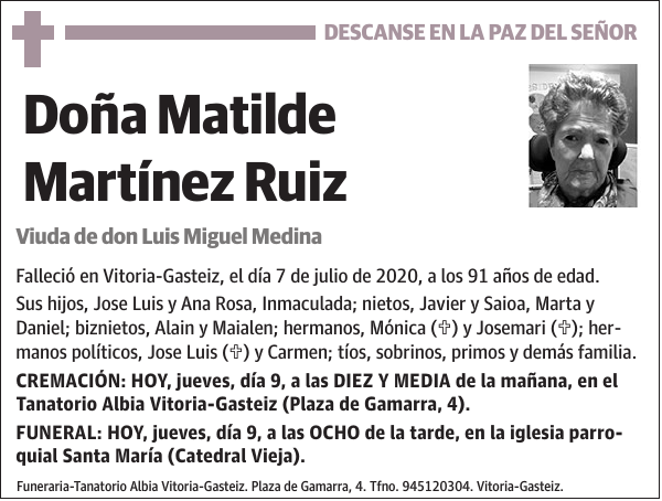 Matilde Martínez Ruiz