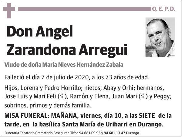 Angel Zarandona Arregui