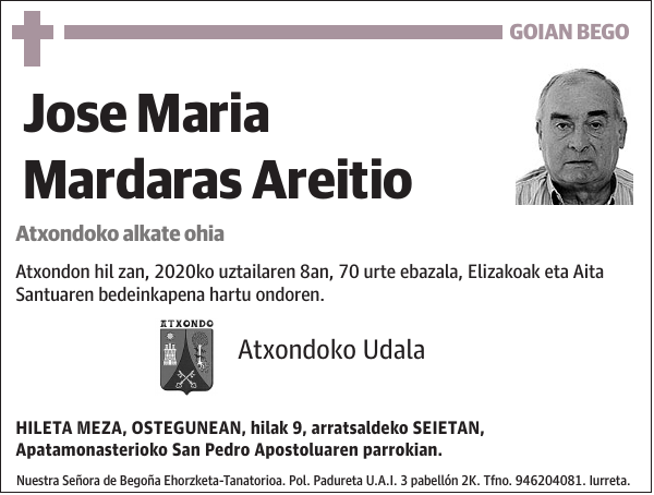 Jose Maria Mardaras Areitio