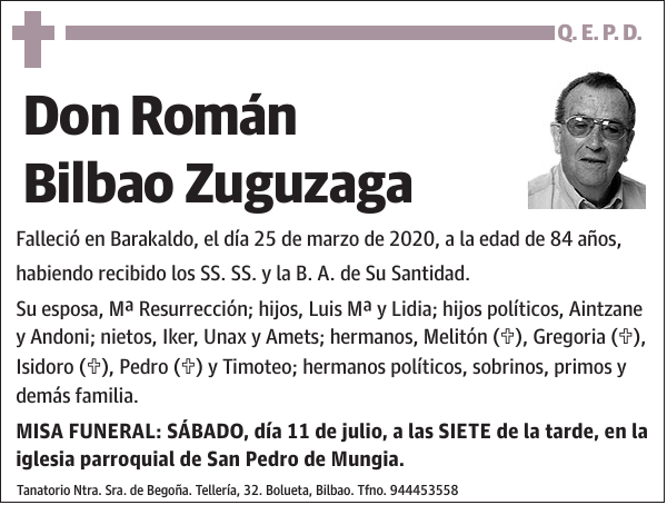 Román Bilbao Zuguzaga