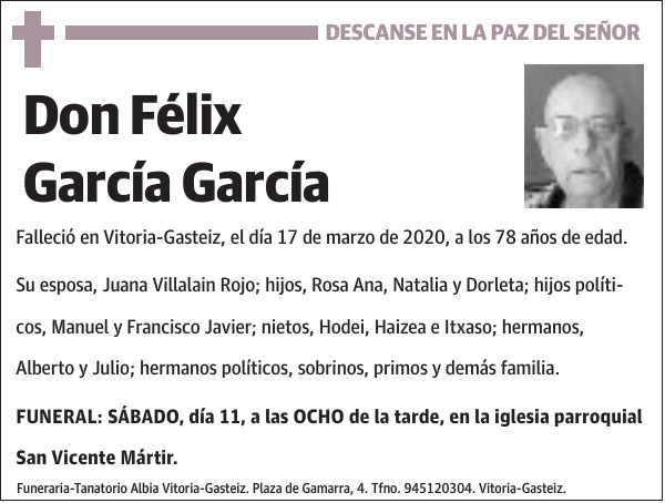 Félix García García