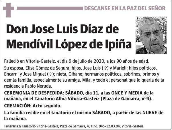 Jose Luis Díaz de Mendívil López de Ipiña