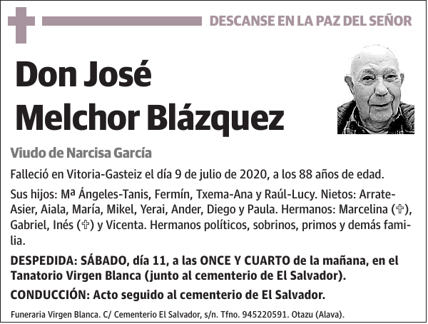 José Melchor Blázquez