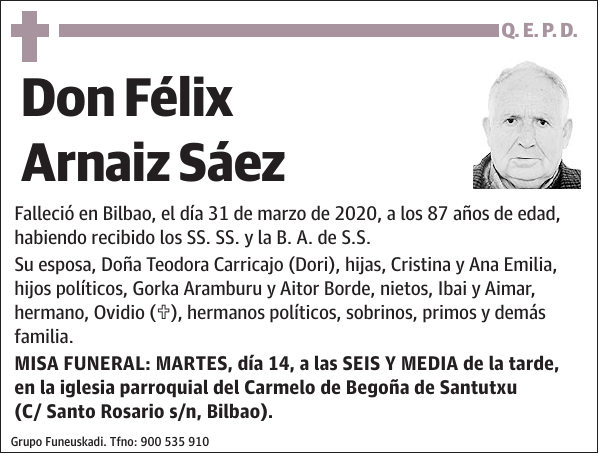 Félix Arnaiz Sáez