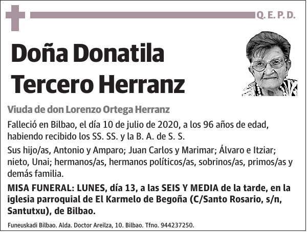 Donatila Tercero Herranz