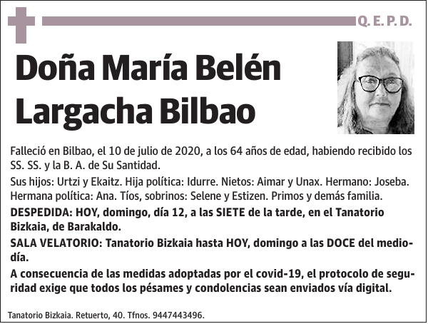 María Belén Largacha Bilbao