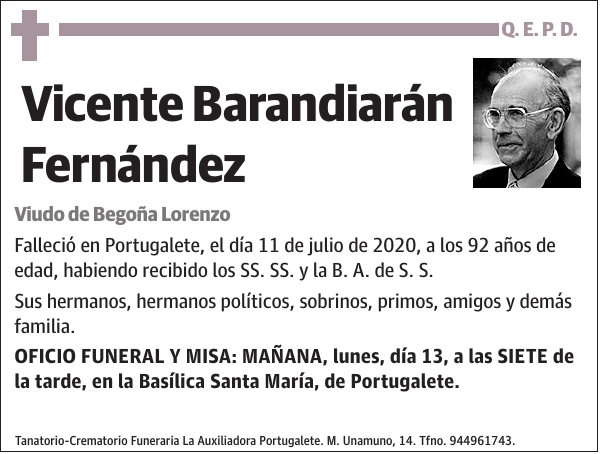 Vicente Barandiarán Fernández