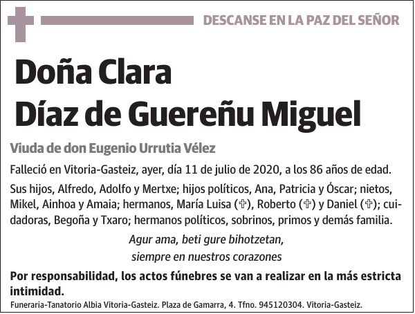 Clara Díaz de Guereñu Miguel