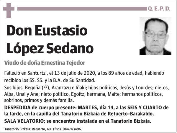 Eustasio López Sedano