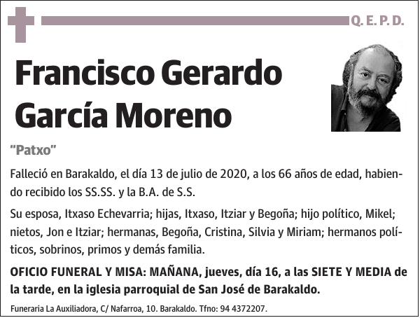 Francisco Gerardo García Moreno