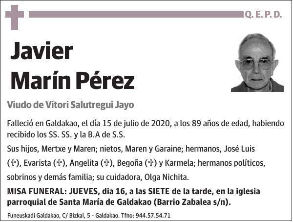 Javier Marín Pérez