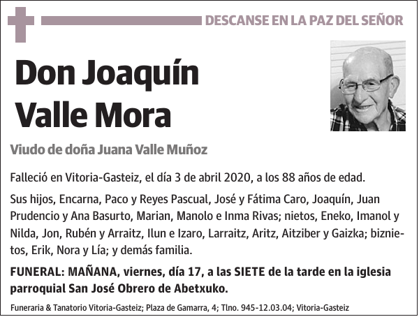 Joaquín Valle Mora