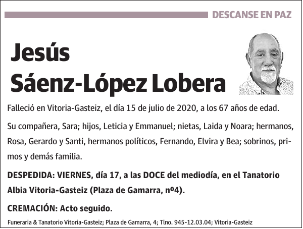 Jesús Sáenz-López Lobera