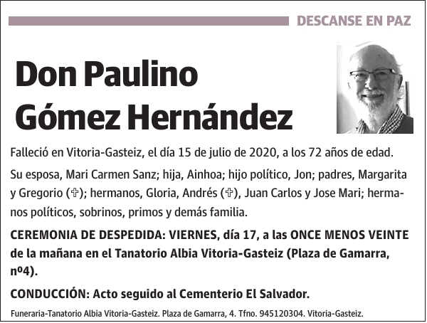 Paulino Gómez Hernández