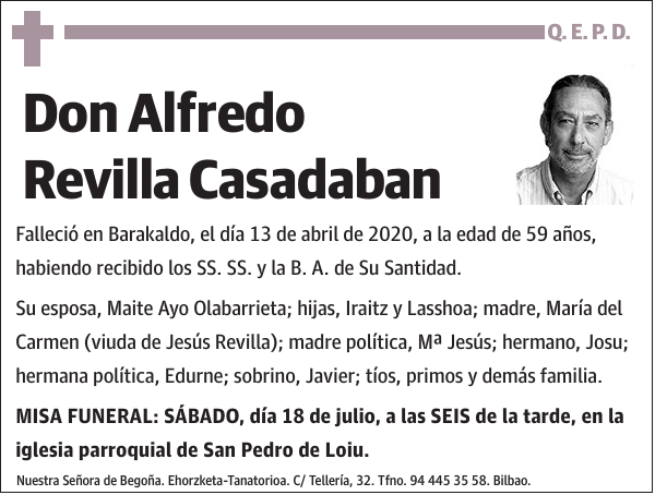 Alfredo Revilla Casadaban