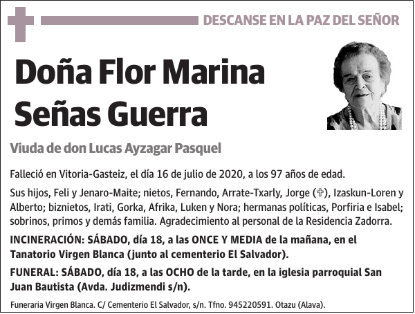 Flor Marina Señas Guerra