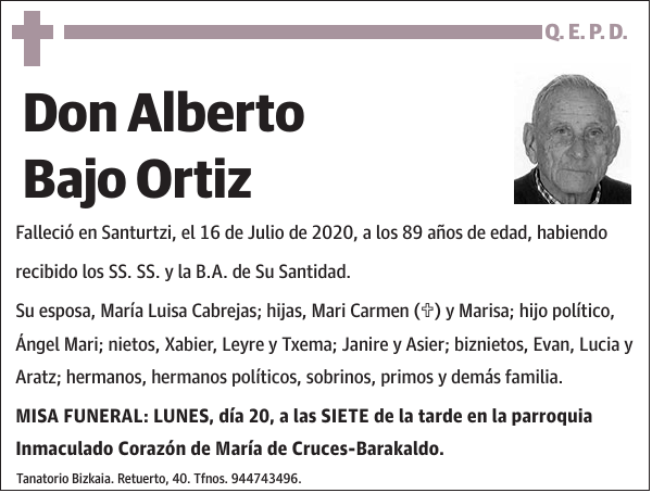 Alberto Bajo Ortiz