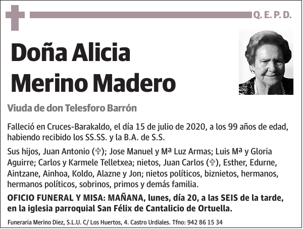 Alicia Merino Madero