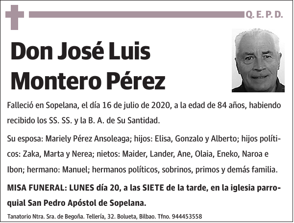 José Luis Montero Pérez