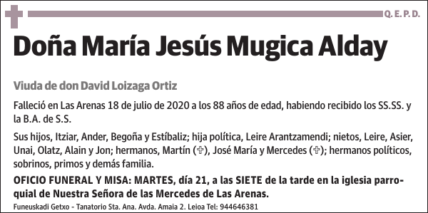 María Jesús Mugica Alday