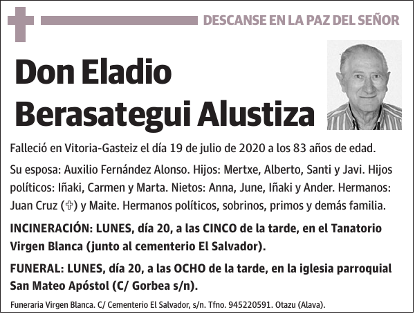 Eladio Berasategui Alustiza