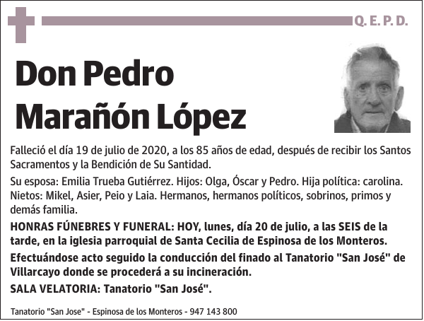 Pedro Marañón López